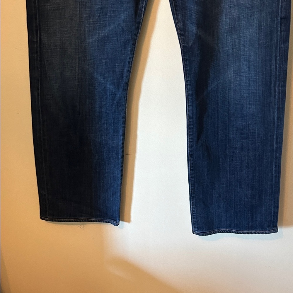 Citizens of Humanity Evans Men's Straight-Leg Jeans in Dark Blue Denim Size 34 - Picture 9 of 14